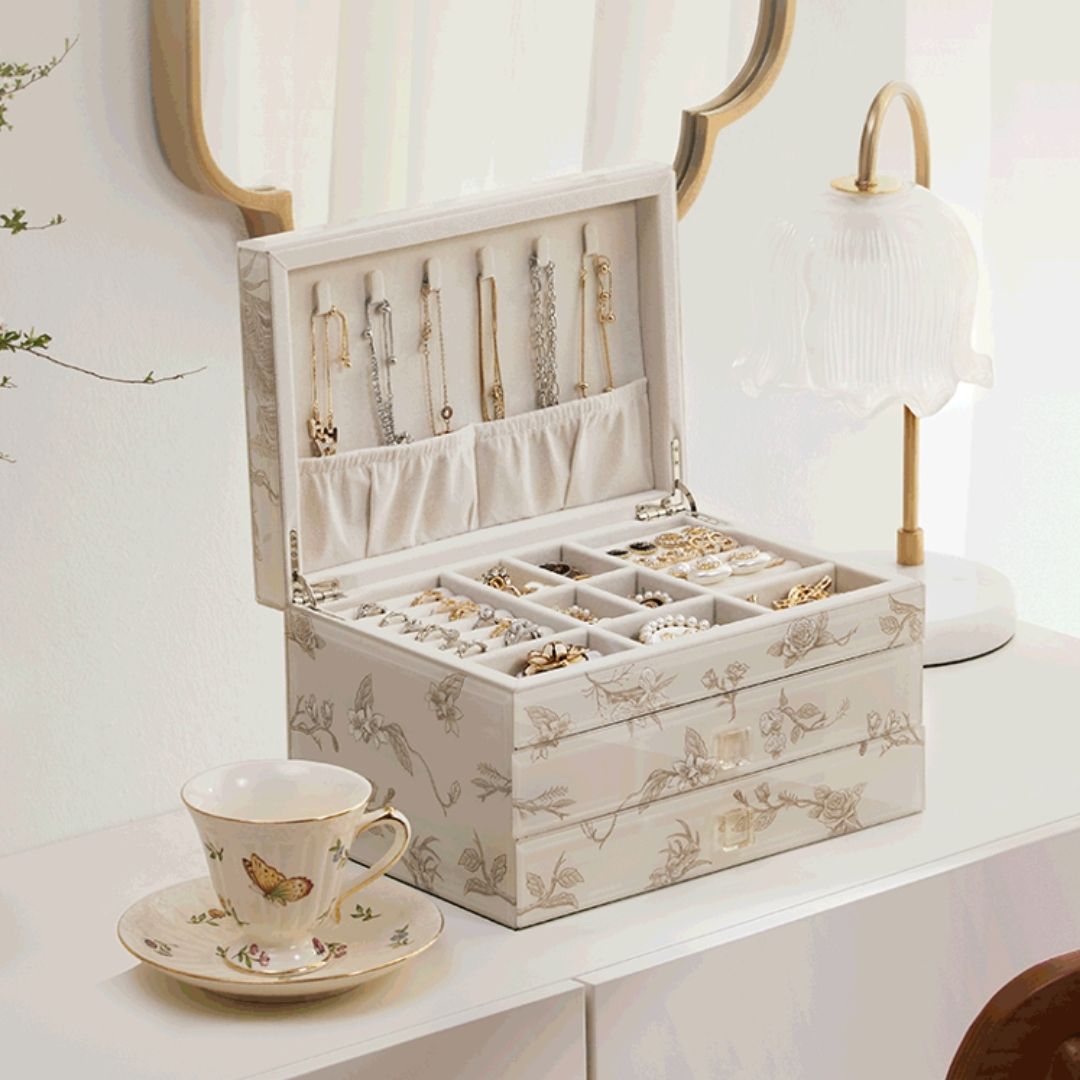 Boîte à Bijoux En Verre - Coffret Bijoux