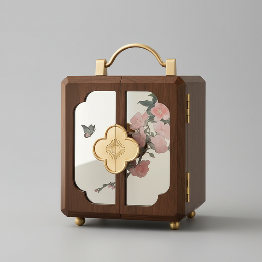 Boîte à Bijoux en Bois – Style Cabinet Cléophée Paris
