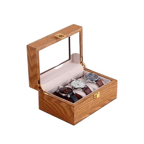 Boîte 3 montres bois précieux - Cléophée Paris