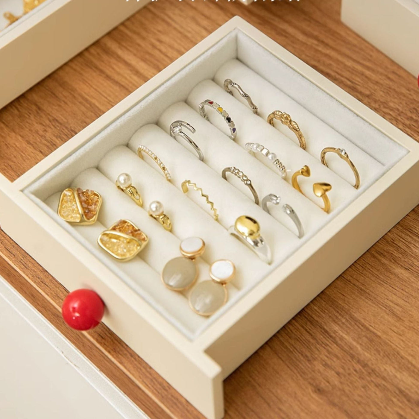 Boîte à Bijoux Anti - Oxydation avec Hygromètre - Cléophée Paris