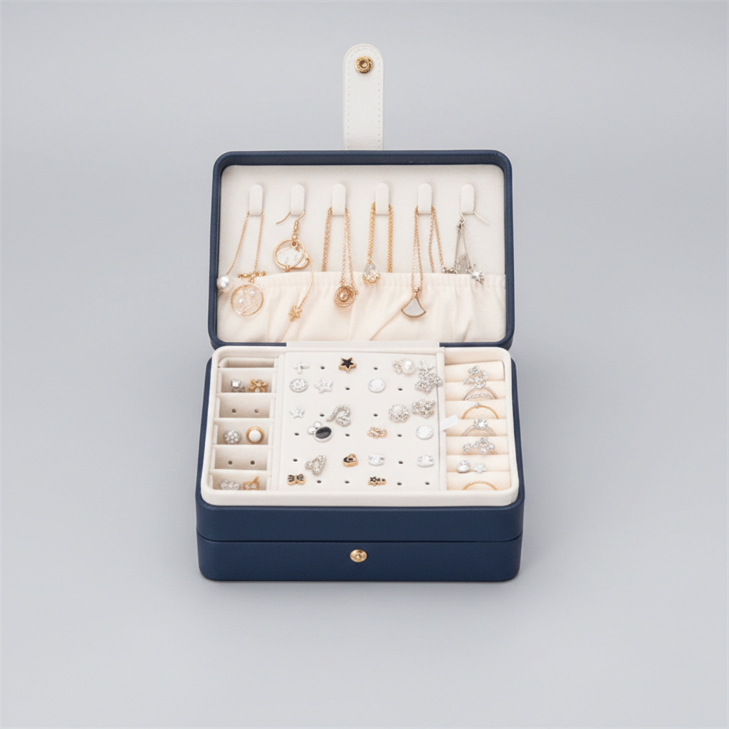 Boîte à bijoux de voyage — Compacte - Cléophée Paris