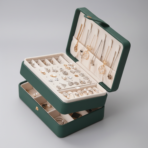Boîte à bijoux de voyage — Compacte - Cléophée Paris