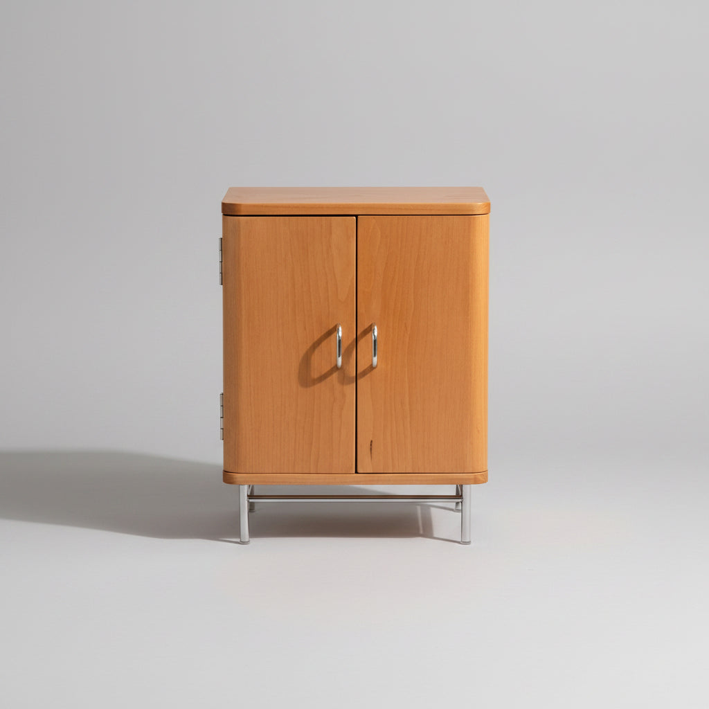 Boîte à bijoux en bois de cerisier massif avec tiroirs - Cléophée Paris