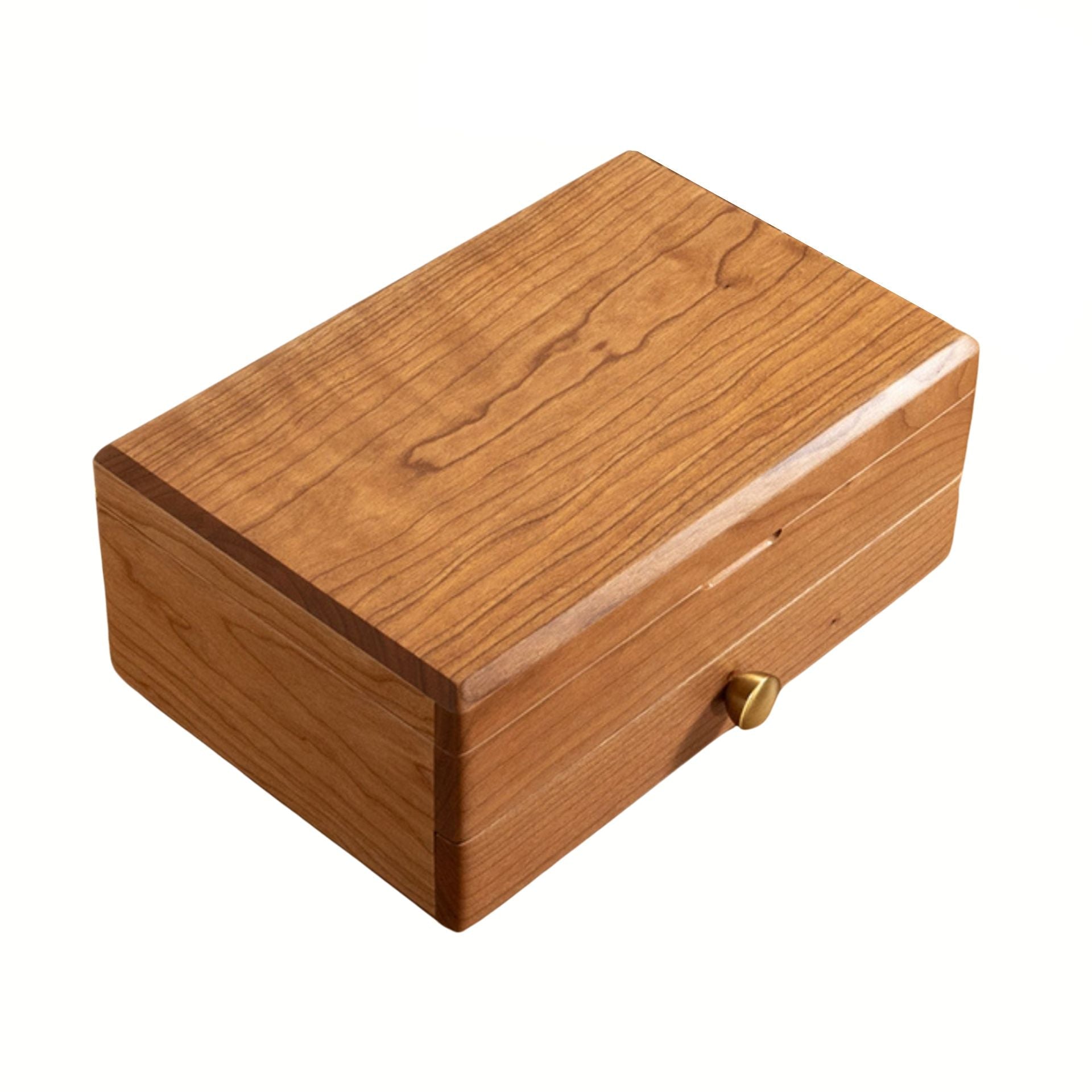 Boîte à bijoux en bois massif avec tiroir - Cléophée Paris