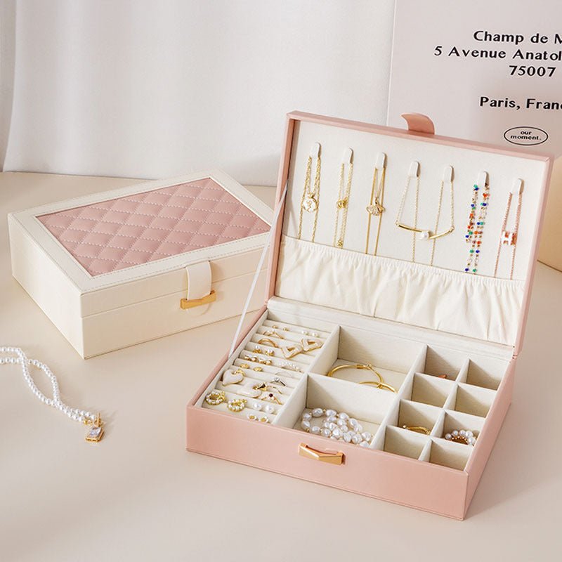 Boîte à bijoux fille – coffret cheval en cuir - Cléophée Paris