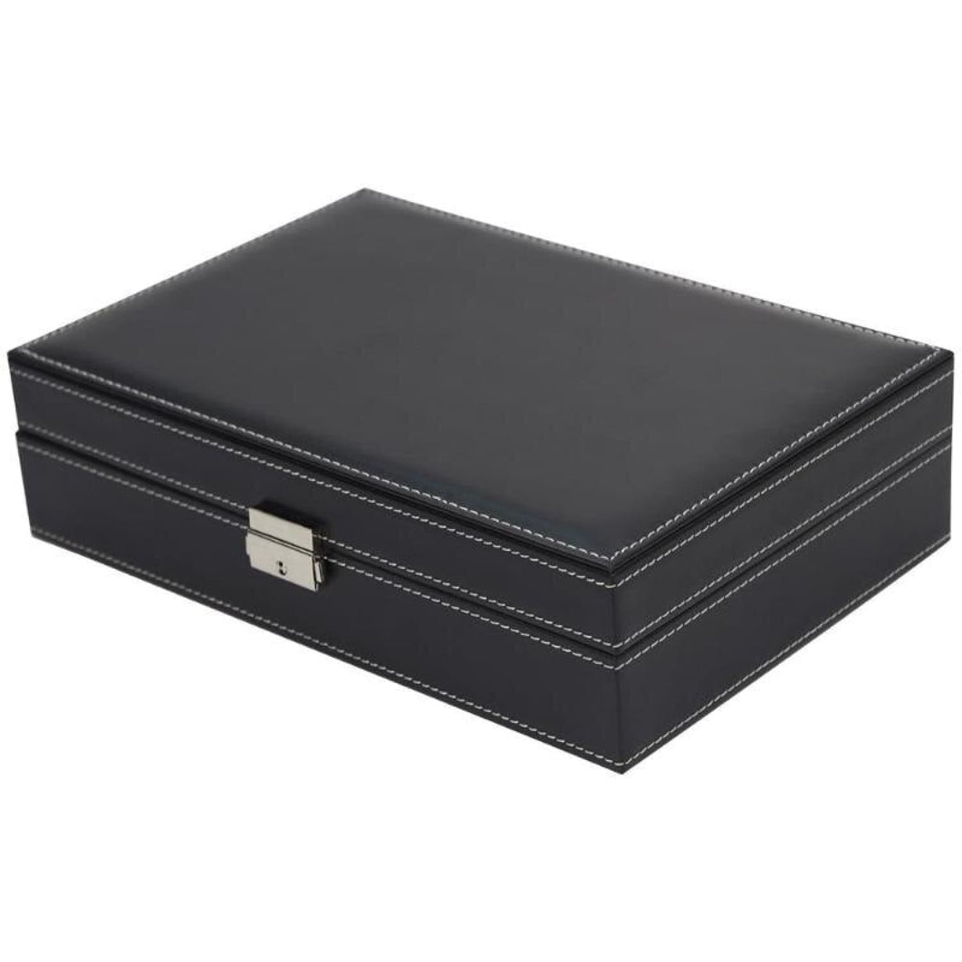 Boîte montres & bijoux femme grise/noire - Cléophée Paris