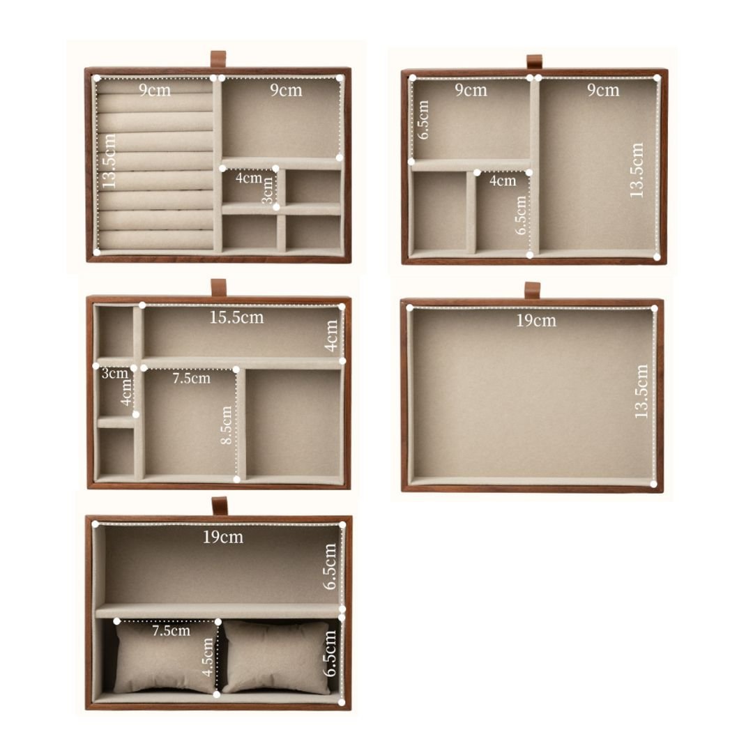 Cabinet à bijoux oriental version portes glace – Cléophée Paris