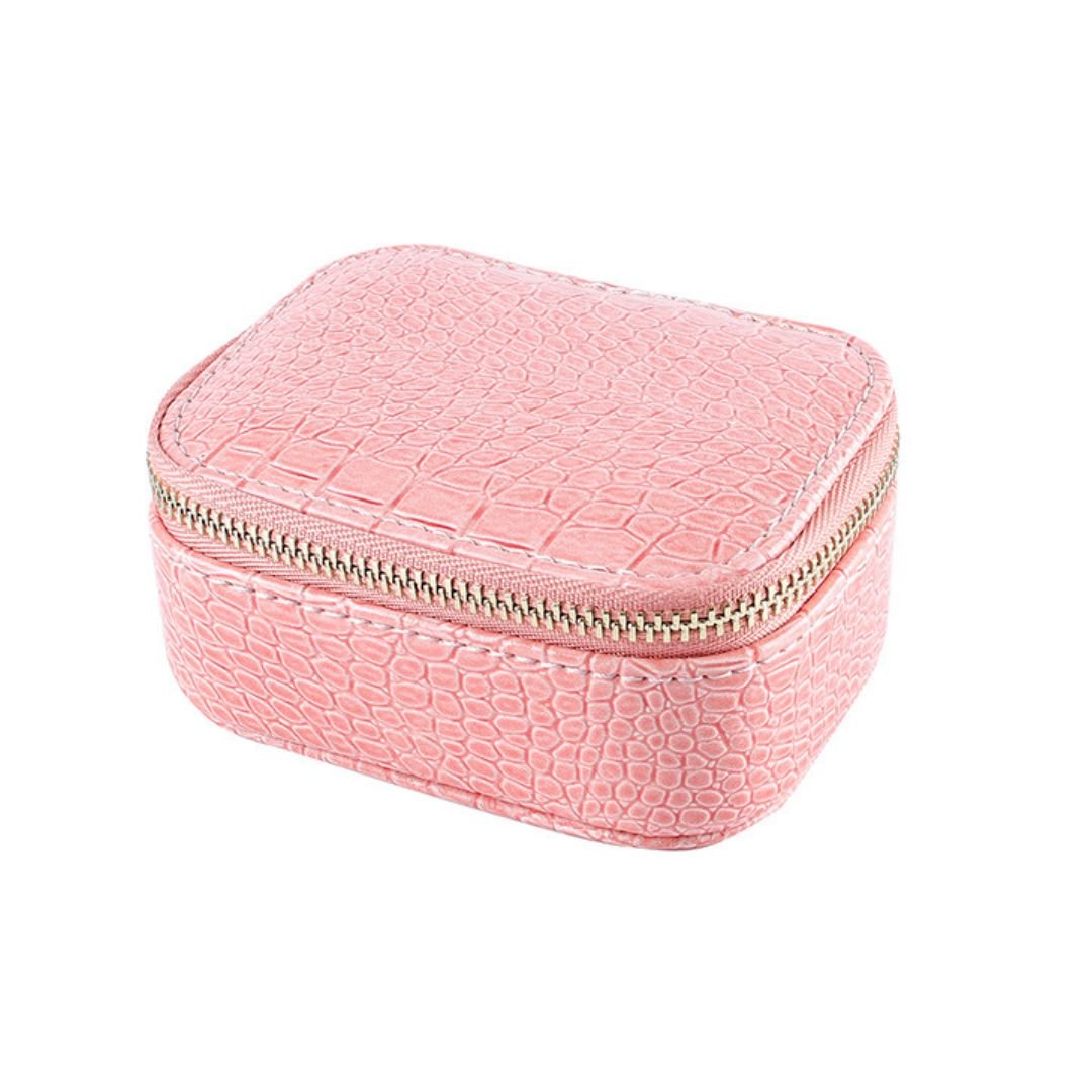 Coffret à Bijoux de Voyage Élégant – Format Compact en Cuir PU - Cléophée Paris