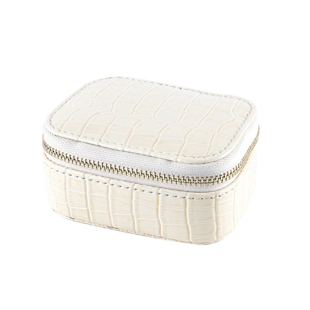 Coffret à Bijoux de Voyage Élégant – Format Compact en Cuir PU - Cléophée Paris