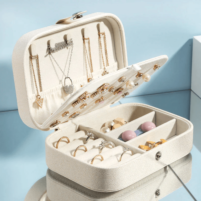 Coffret à bijoux de voyage — Rigide - Cléophée Paris