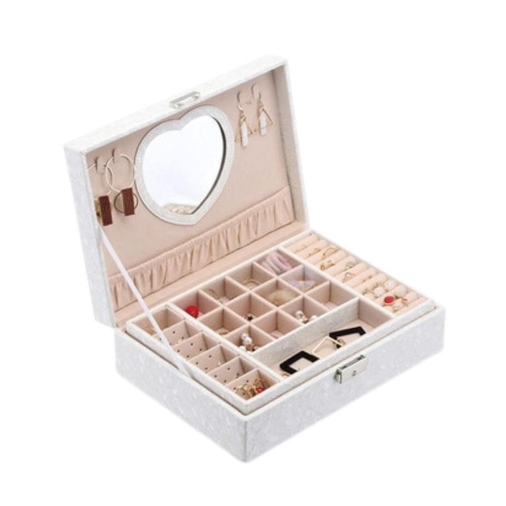 Coffret Bijoux Signature – Double Niveau & Plateau Amovible - Cléophée Paris
