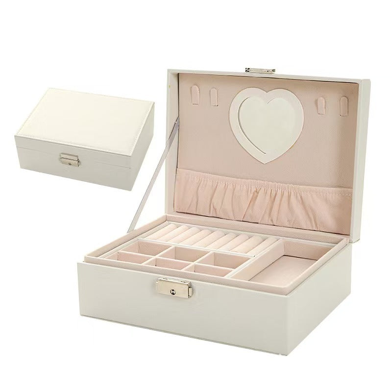 Coffret Bijoux Signature – Double Niveau & Plateau Amovible - Cléophée Paris
