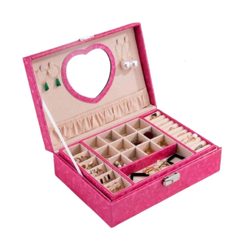 Coffret Bijoux Signature – Double Niveau & Plateau Amovible - Cléophée Paris