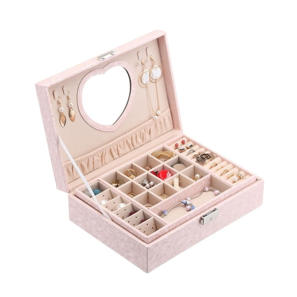 Coffret Bijoux Signature – Double Niveau & Plateau Amovible - Cléophée Paris