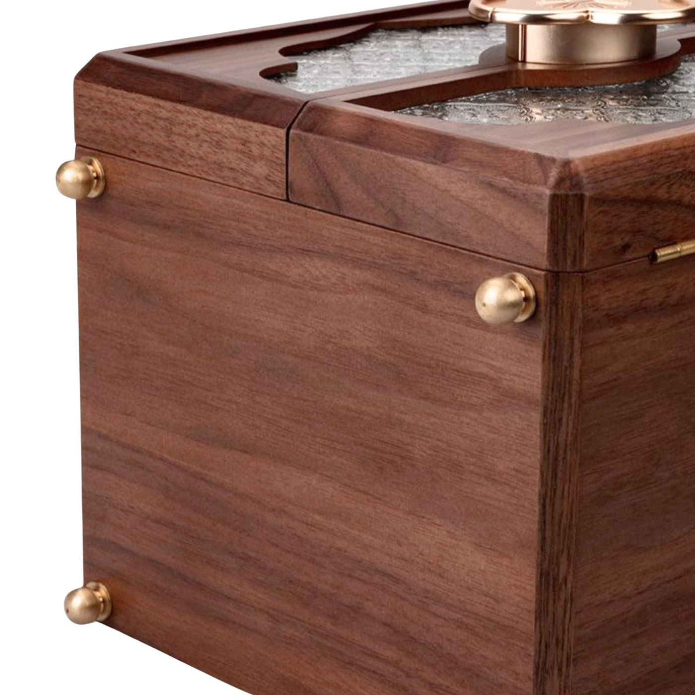 Coffret Oriental en Bois – 5 Tiroirs & Portes Latérales Verrouillables - Cléophée Paris