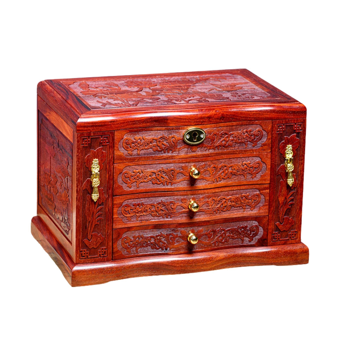 Coffret Sculpté Orient – Bois Précieux - Cléophée Paris