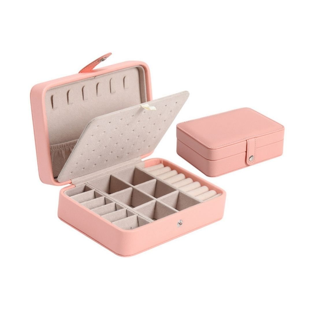 Étui de voyage boutons – Boîte à bijoux rectangulaire - Cléophée Paris