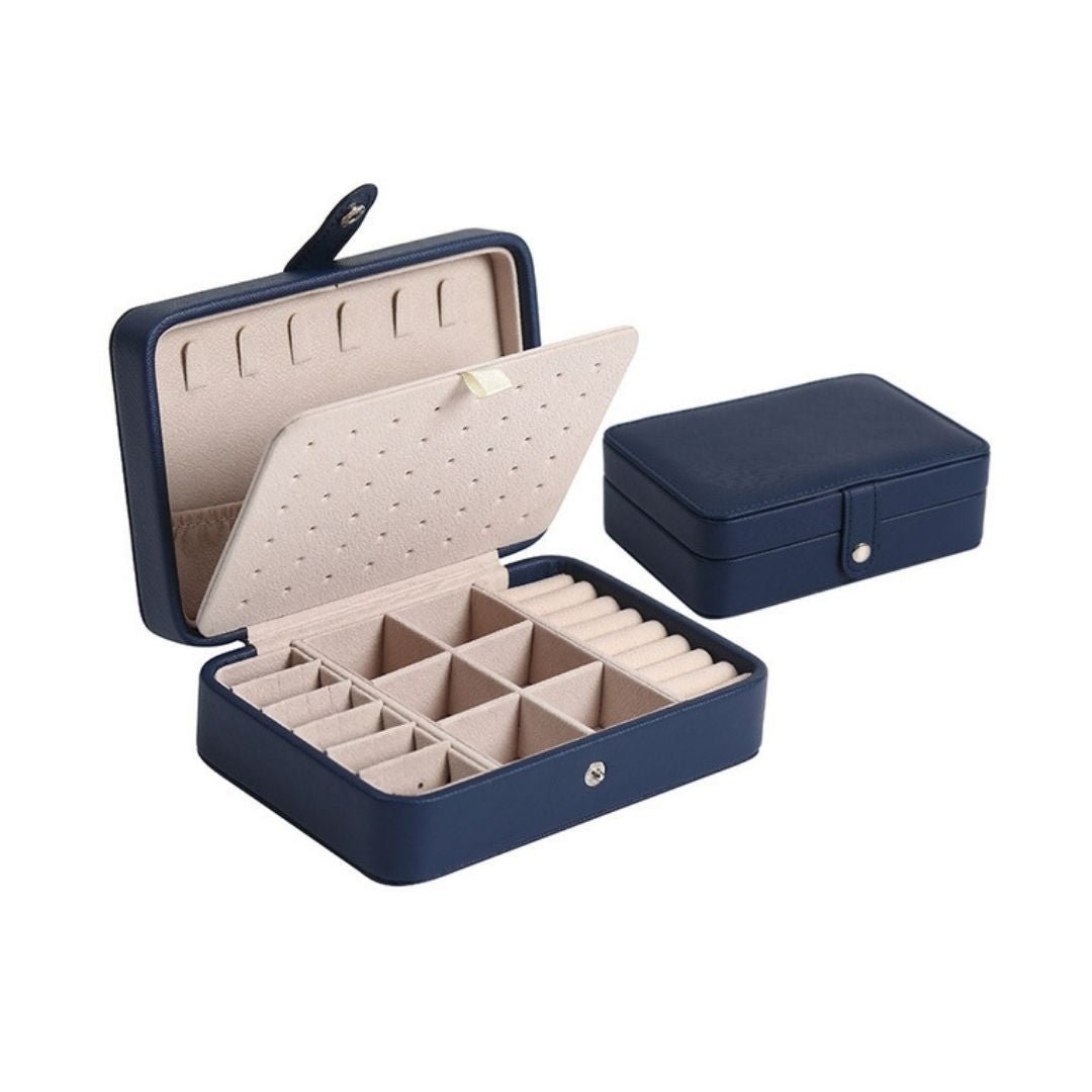 Étui de voyage boutons – Boîte à bijoux rectangulaire - Cléophée Paris