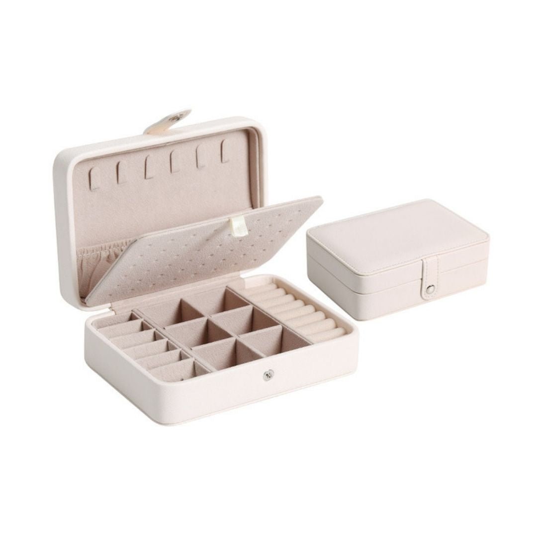 Étui de voyage boutons – Boîte à bijoux rectangulaire - Cléophée Paris