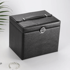 Grande boîte à bijoux avec miroir - Cléophée Paris