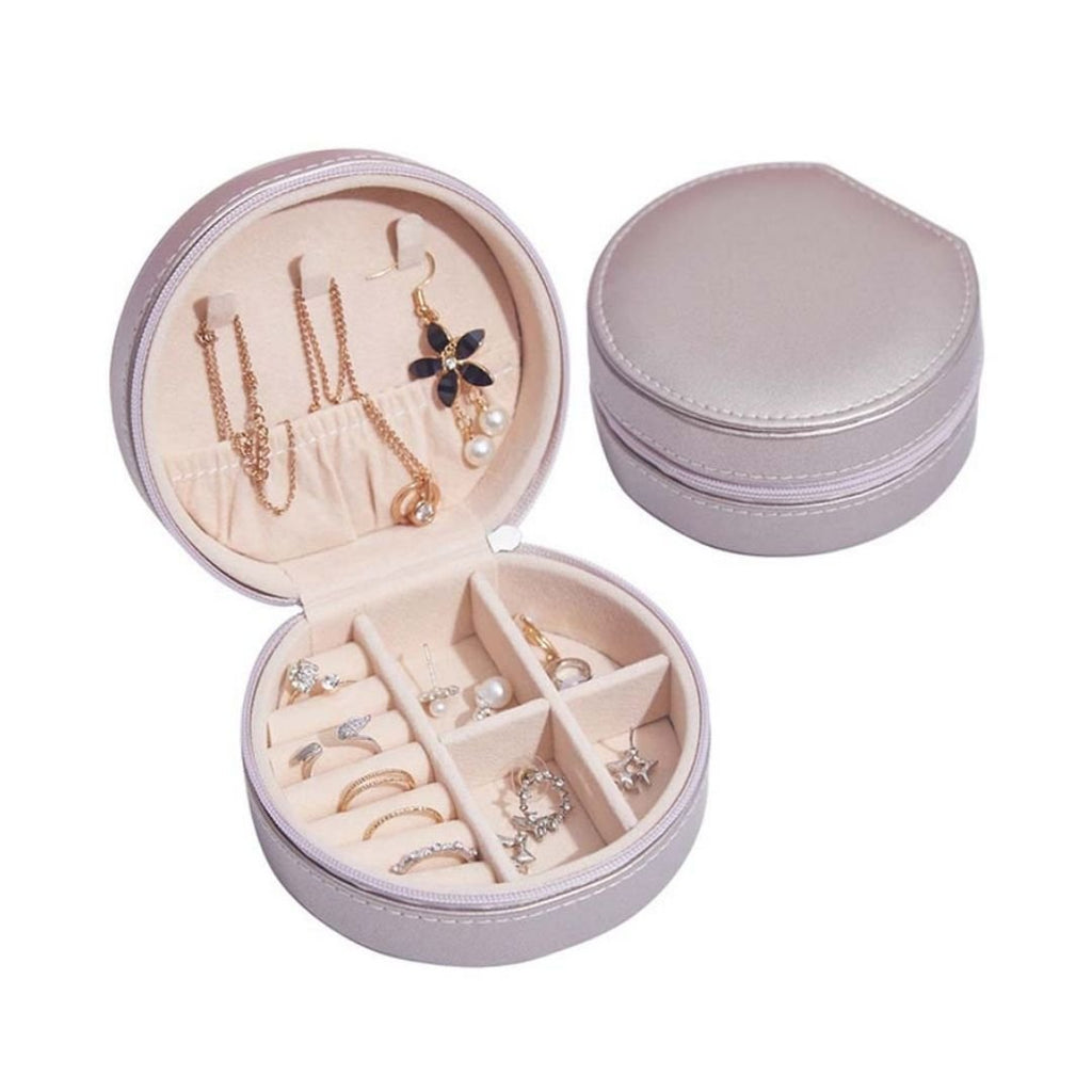 Mini coffret de voyage zippé – Boîte à bijoux - Cléophée Paris