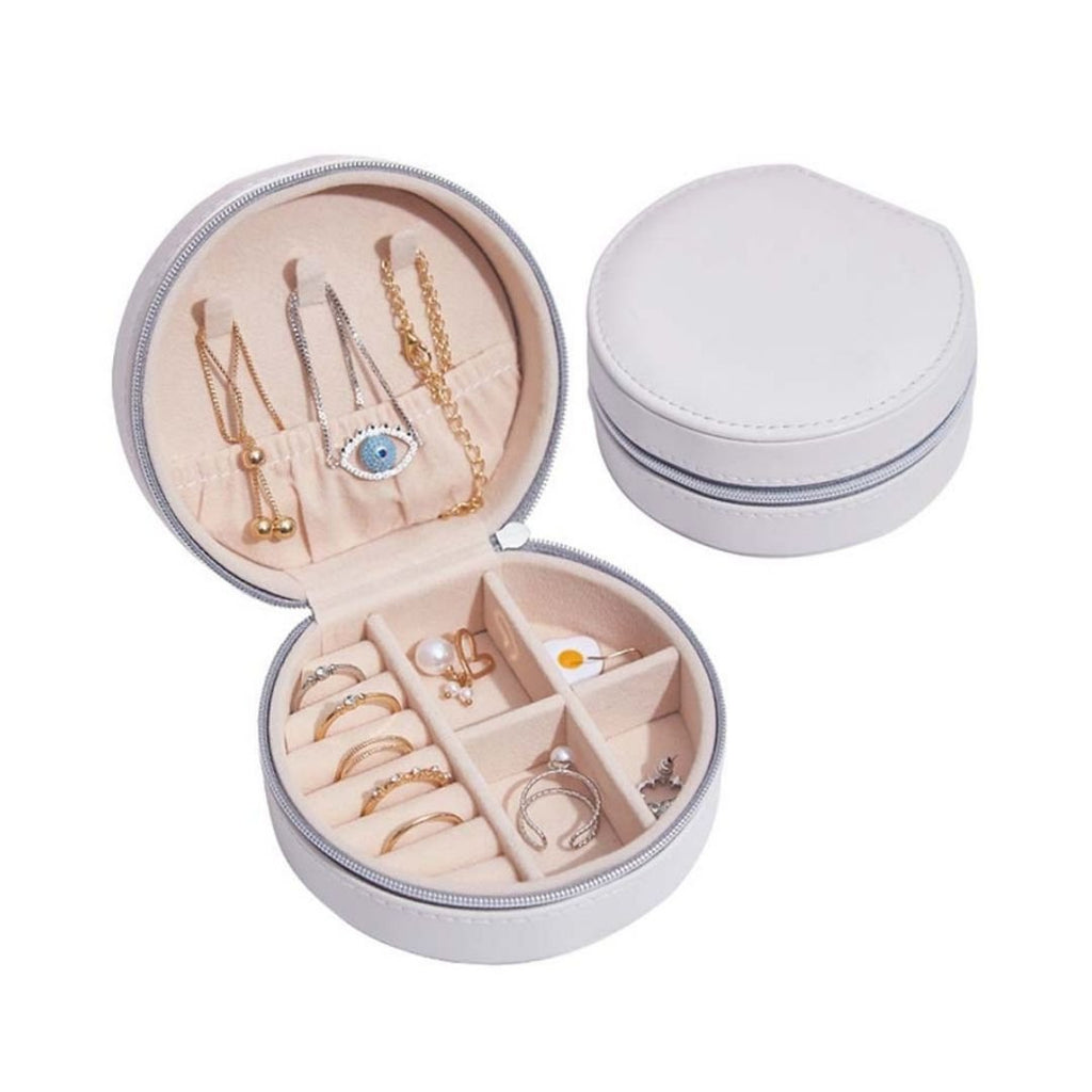 Mini coffret de voyage zippé – Boîte à bijoux - Cléophée Paris